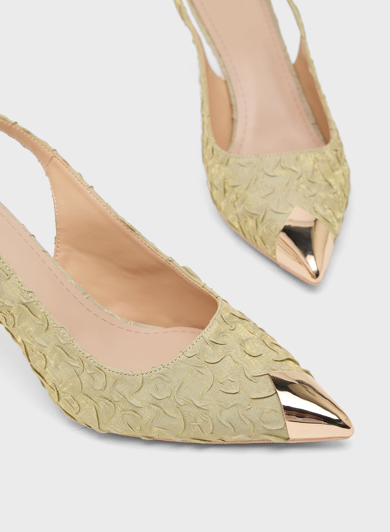 خزانة حذاء بكعب عالٍ بحزام خلفي - Image 4