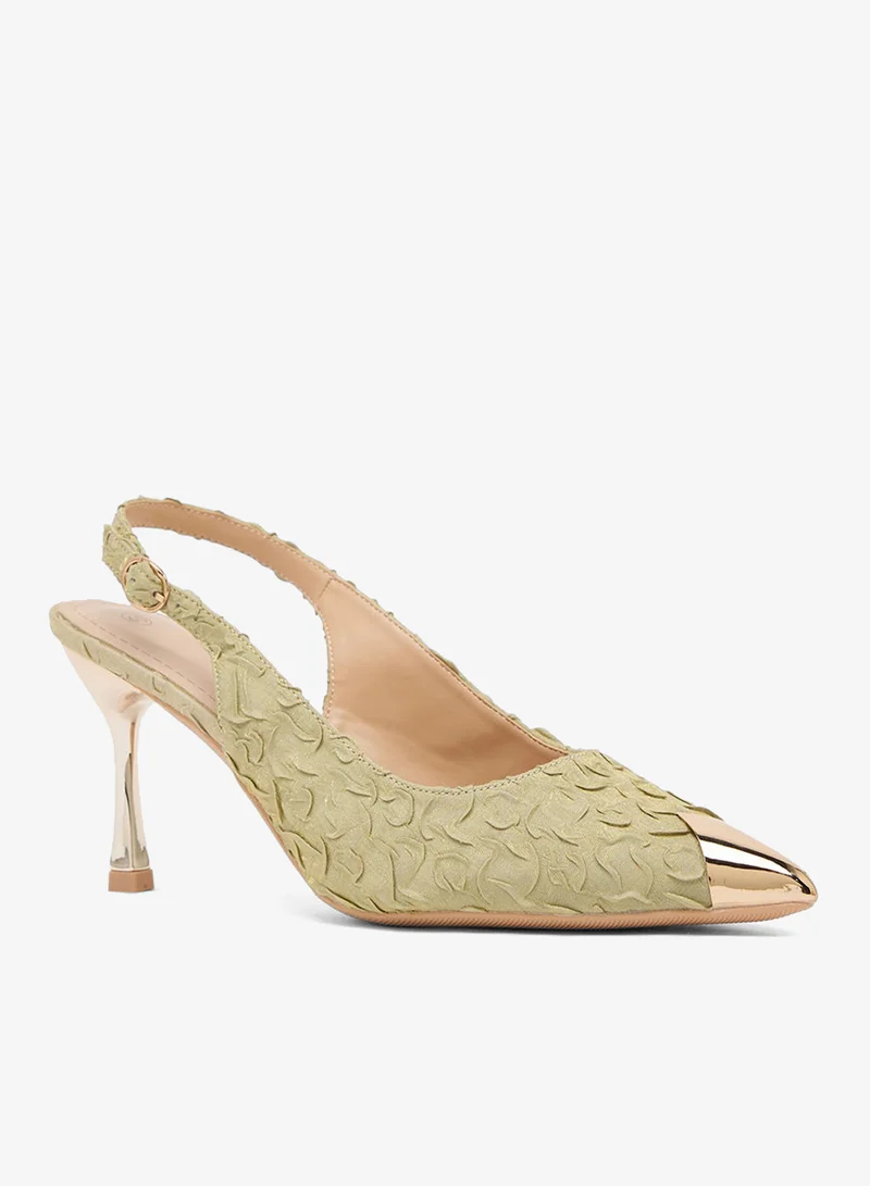 Khizana High Heeled Sling Back Pump