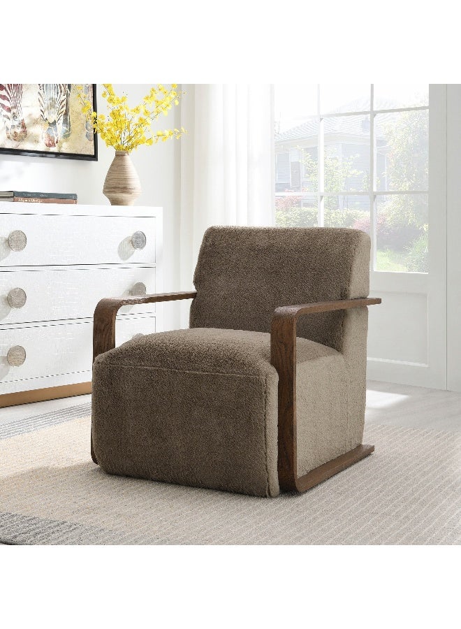 Home Box Belgian Fabric Accent Chair - Image 1