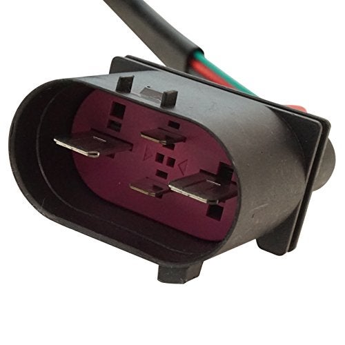 TRQ Radiator Dual Cooling Fan Assembly Compatible with 2012-2014 Volkswagen Beetle 2010-2014 Golf 2005-2014 Jetta 2006-2009 Rabbit VW3120100 - Image 4