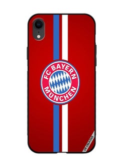 VR CREATIVE Protective Case Cover For Apple iPhone XR Fc Bayern Munchen Logo Red Design Multicolour  - Image 1