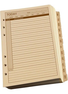 Rite in the Rain Weatherproof Daily Calendar Set 5" X 7" Tan Sheets 365 Days (No. 9260D)  - Image 3