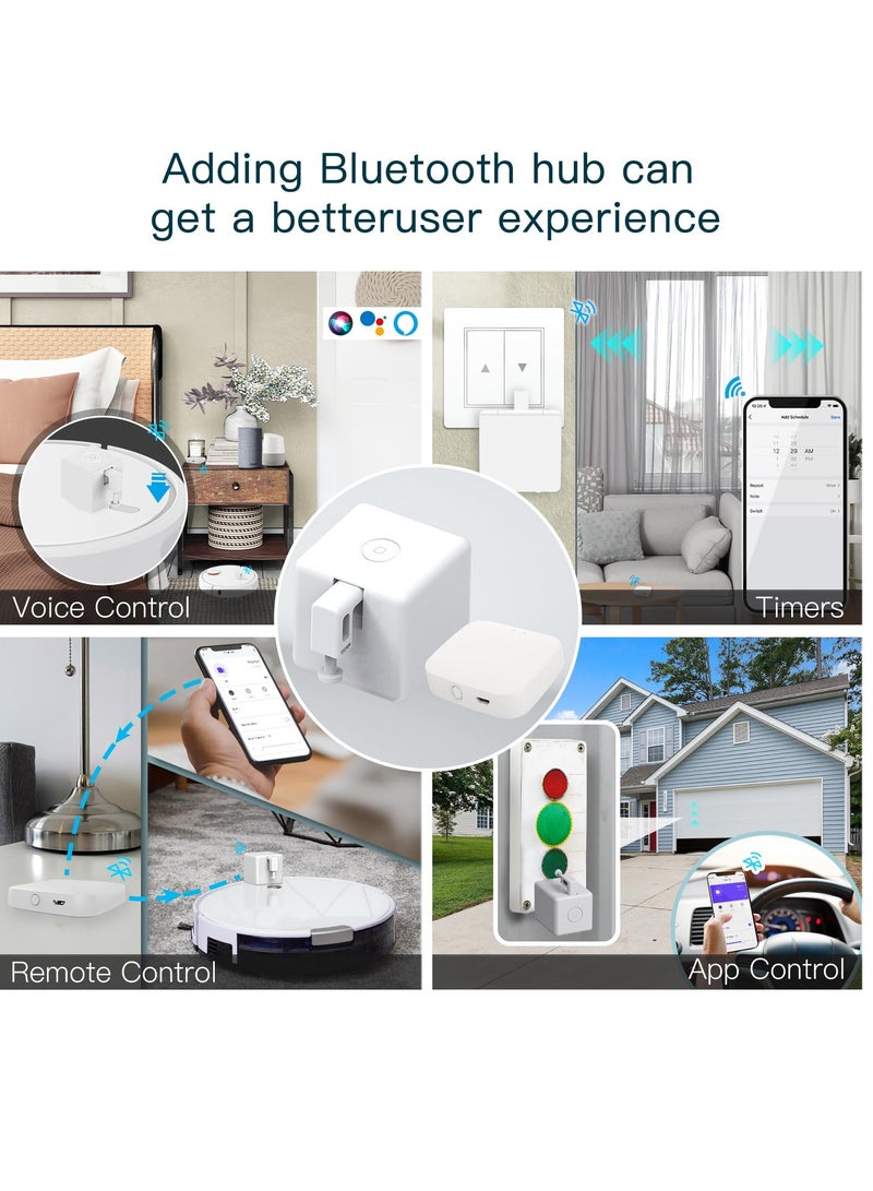 Excefore Tuya Bluetooth Fingerbot Hub, WiFi Smart Home Hub, Smart Home Bridge, App Remote Control, Compatible with Smart Life App and Alexa, Google Home - Image 5