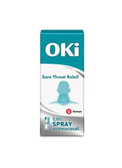 Oki Oki Sore Throat Relief Spray 0.16% 15ml 