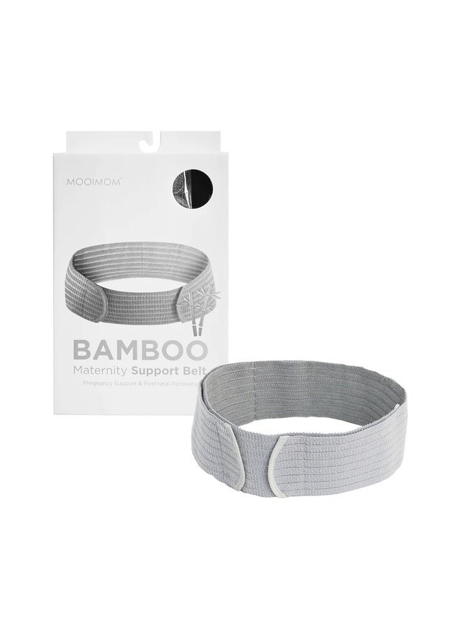 MOOIMOM Bamboo Maternity Support Belt - Grey - L - Image 1