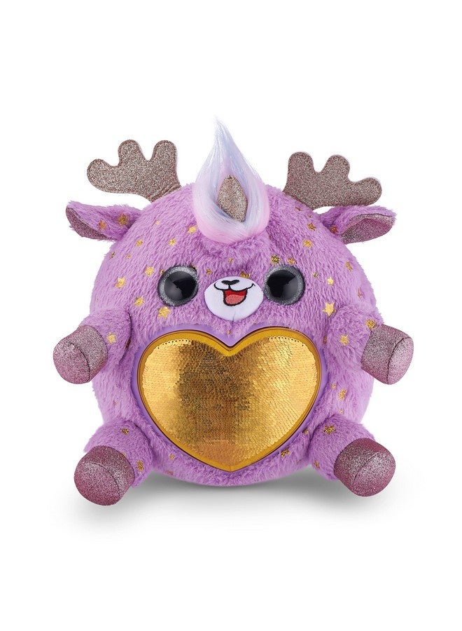 Rainbocorns Epic Golden Egg By Zuru (Reindeer), Girls Toy Includes Stuffed Animal With 25+ Golden Surprises, With Rings, Stickers, Bows, And More - Girls Gift Idea - Image 5