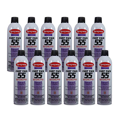 Sprayway SW055 Fast Tack Foam and Fabric Adhesive, 13 oz, 1 Pack - Image 1