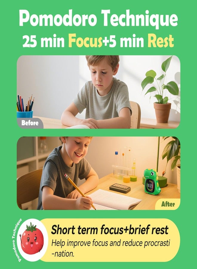 Doli Yearning Visual Timer for Kids 99 Minute Digital Cute Kids Visual Timer Classroom Timer for Home School Study Teaching Time Management Countdown Timer - Image 3