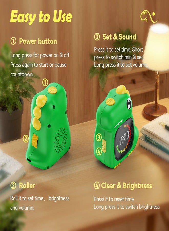 Doli Yearning Visual Timer for Kids 99 Minute Digital Cute Kids Visual Timer Classroom Timer for Home School Study Teaching Time Management Countdown Timer - Image 5