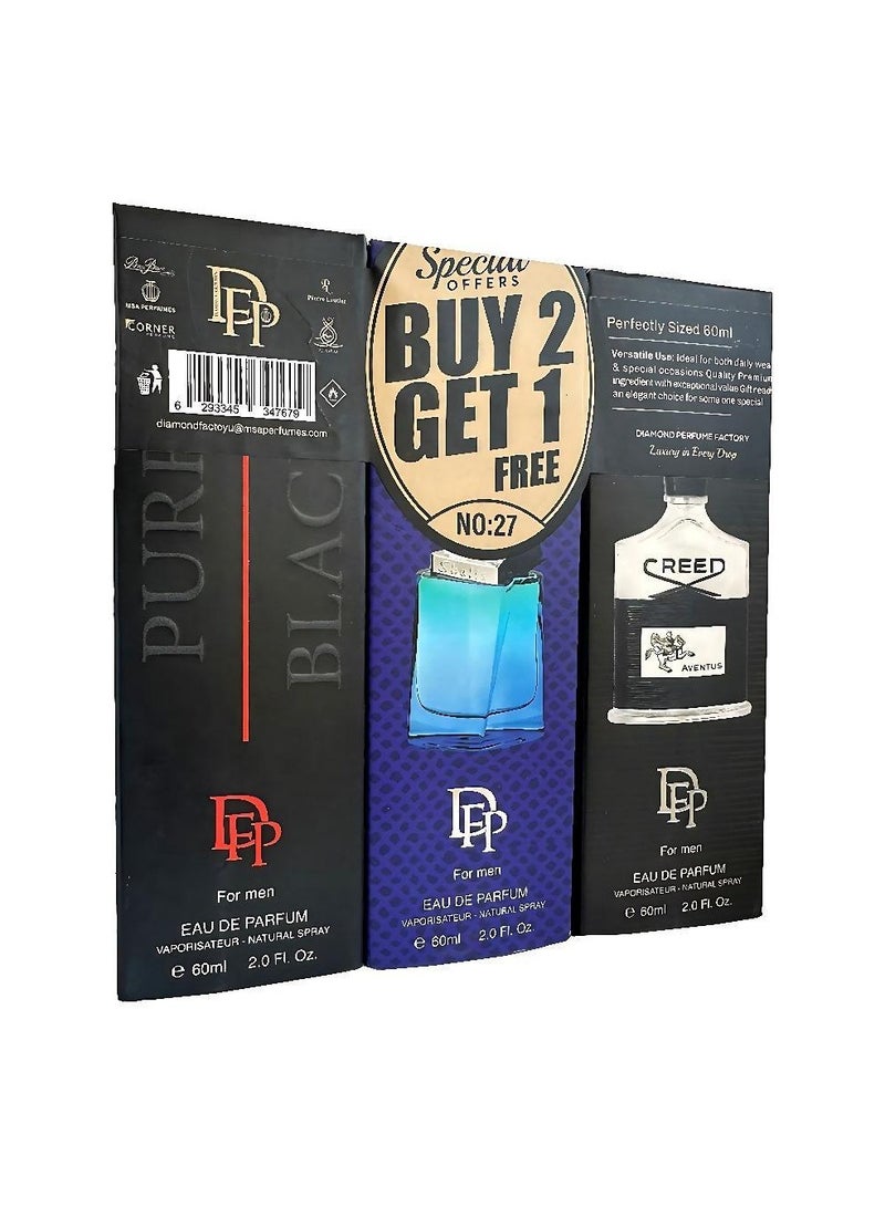 Diamond Special Offer Buy 2 Get 1 Free NO.27 For Men - Image 2