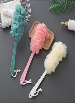 Long handle bath brush, suitable for men and women. Easy to reach any parts of your body! With long handle it can clean and exfoliate pores, remove dirt and dead skin in pores, excess oil and residue to make skin healthier. - pzsku/Z73B10351CC01E56F07B7Z/45/_/1735124225/b5fca997-362d-4f5c-9b0b-cd40431d2982