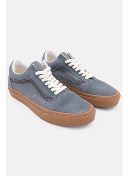 VANS Men Old Skool Lace Up Casual Shoes, Blue  - Image 1