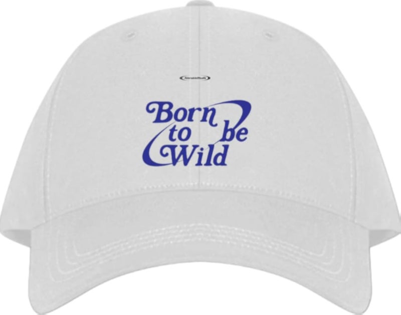 Born to be Wild Planets unisex baseball cap White