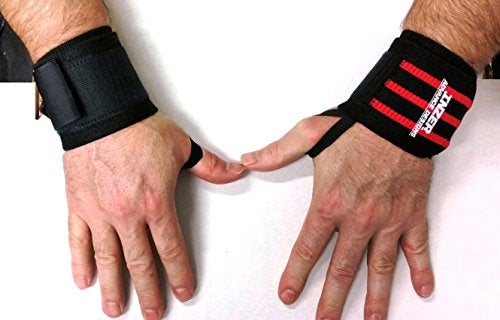 Inzer Iron Z Wrist Wraps (Pair) - Powerlifting Weightlifting Strength Training (20" - Medium) - Image 5