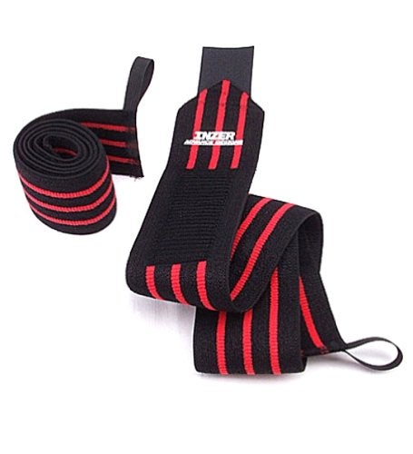Inzer Iron Z Wrist Wraps (Pair) - Powerlifting Weightlifting Strength Training (20" - Medium) - Image 1