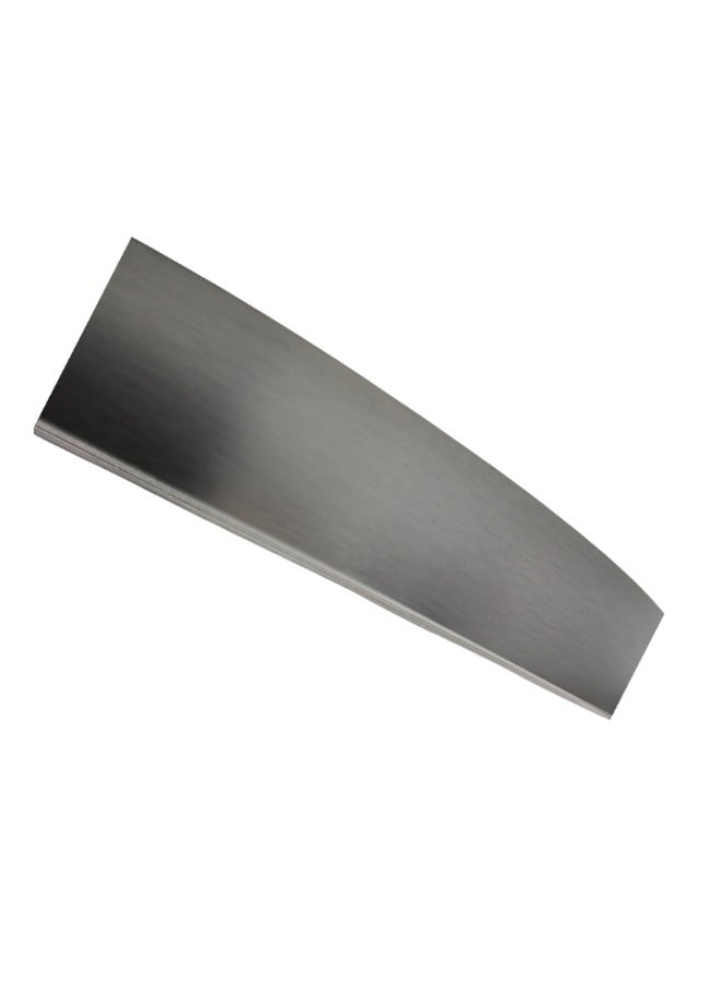 HME 8727 Metallic Stainless Steel PVC Edge Banding – 30mm x 1mm, 100m Roll | Brushed Finish Laminate Furniture Edge Finishing - Image 5