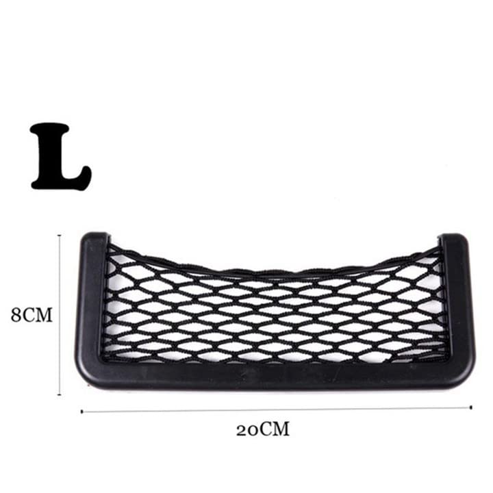 Guance Car Organizer Net Storage Bag Net Pocket phone Holder Universal for XUV700(1Pcs) - Image 4