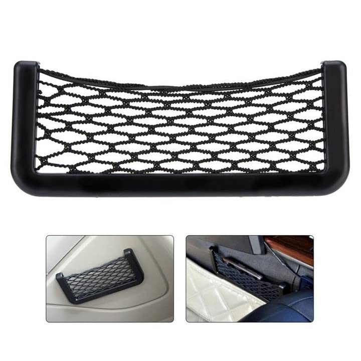 Guance Car Organizer Net Storage Bag Net Pocket phone Holder Universal for XUV700(1Pcs) - Image 5