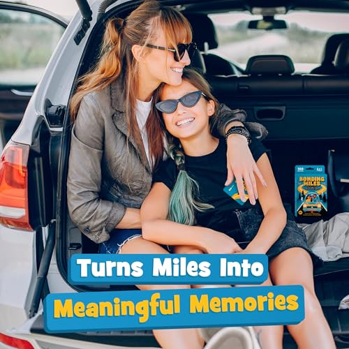 WELL BALANCED Bonding Miles Road Trip Conversation Card Game for Kids Teens Adults Car Game Travel Essentials - Image 5