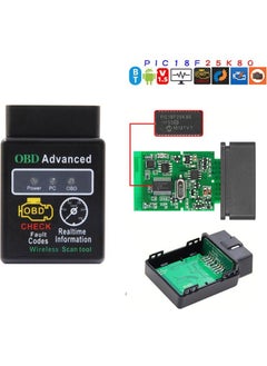 Hh Obd Advanced Advanced ELM327 Obd2 V1.5 PIC18F25K80 Bluetooth Vehicle Diagnostic Device