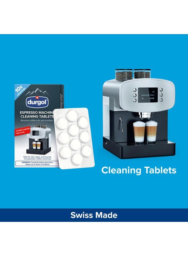 Durgol Espresso Machine and Coffee Maker Cleaning Tablets, 10 count - Image 3