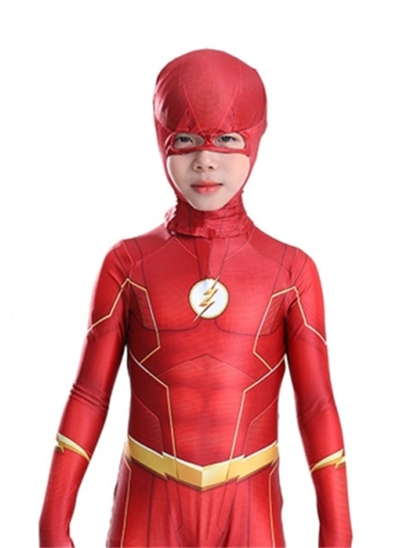 Flash tights children's adult cosplay jumpsuit Stage Dress Up Costume - Image 3