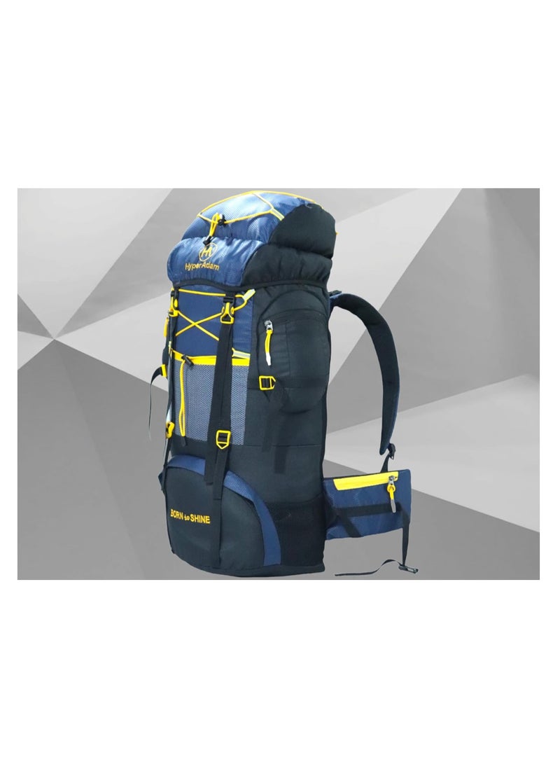 Hyper Adam Rucksack Bags | 75 Litres Travel Bag For Men | Tourist Bag For Travel | Backpack For Hiking Trekking Bag Mountain Bag For Camping | Rain Cover | XZX1 - Image 4