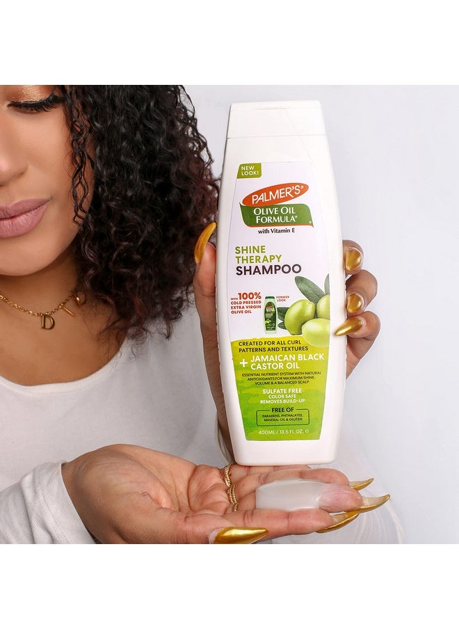 PALMER'S Olive Oil Formula Smoothing Shampoo Extra Virgin Olive Oil For Shine Hair 400 Ml  - Image 4