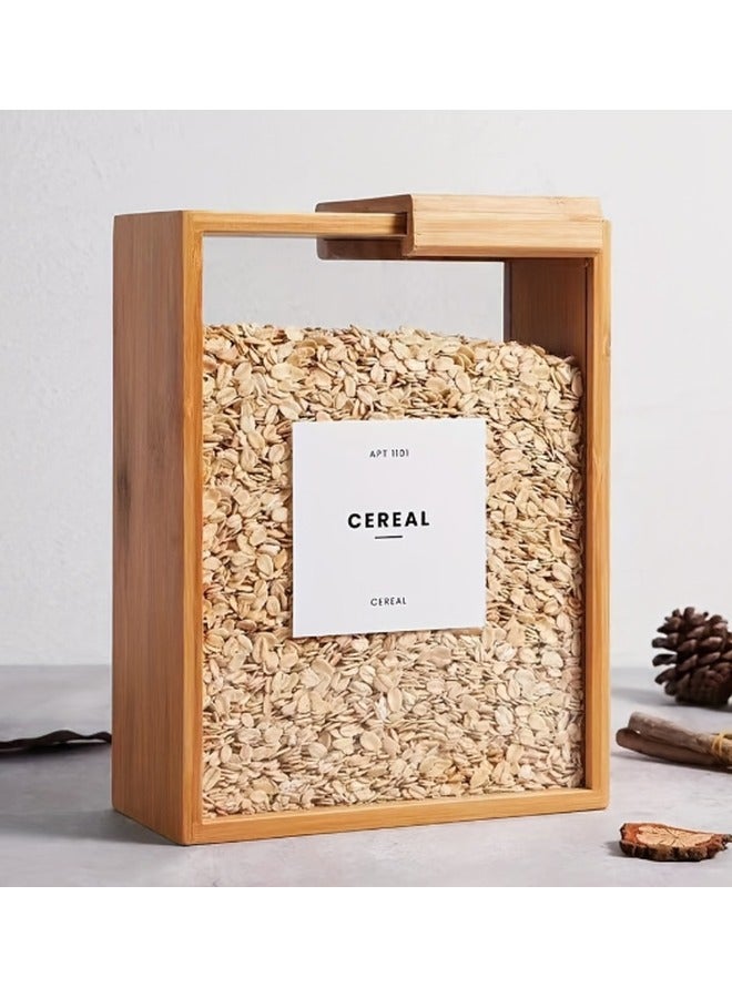 HOMESTAR Food Dispenser | Kitchen Organizers and Storage | Food Containers & Cereal Dispenser for Pantry Organization And Storage Container | Cereal, Rice, Flour, Snack - Image 1