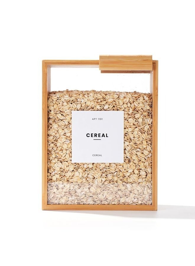 HOMESTAR Food Dispenser | Kitchen Organizers and Storage | Food Containers & Cereal Dispenser for Pantry Organization And Storage Container | Cereal, Rice, Flour, Snack - Image 2