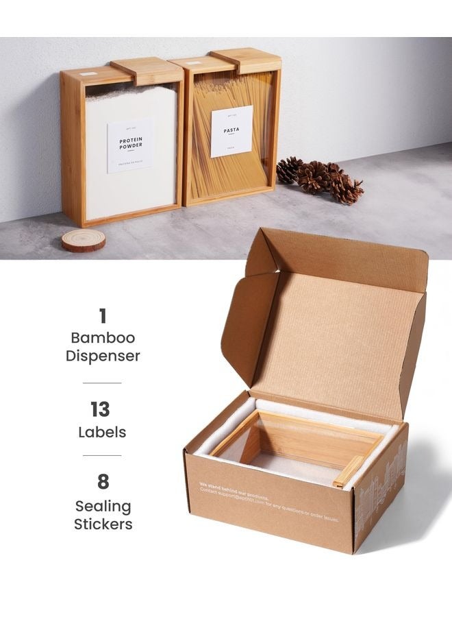 HOMESTAR Food Dispenser | Kitchen Organizers and Storage | Food Containers & Cereal Dispenser for Pantry Organization And Storage Container | Cereal, Rice, Flour, Snack - Image 5