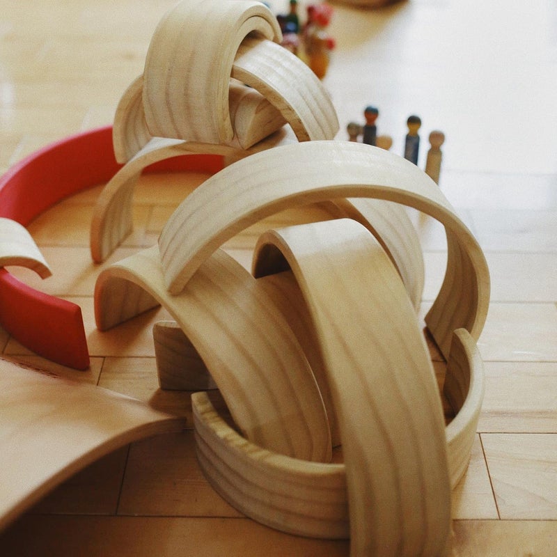 Kinderfeets Wooden Arches Toy for Kids - Image 2