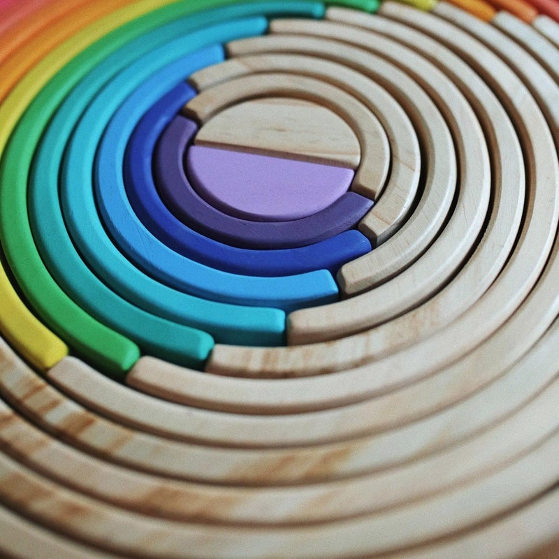 Kinderfeets Wooden Arches Toy for Kids - Image 3