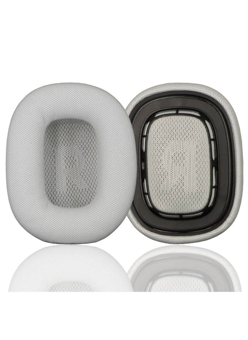 Generic Earpads for AirPods Max Earpad Replacement Sweat Proof Ear Cushions Airpods Max Ear Pad Earcups with Protein Leather Memory Foam and Magnet (Silvery)  - Image 5