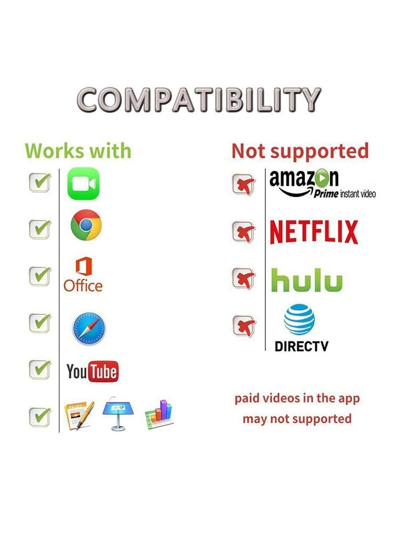 Generic - 3 in 1 HDMI Cable Adapter 1080P USB/Type-C to HDMI Adapter Mirror Mobile Phone Screen to TV/Projector/Monitor Compatible with Phone 13/12/11/S8/9/Note/8/9 and More - Image 1