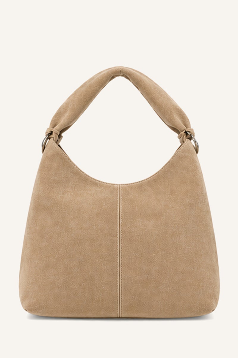 DeFacto Beige Woman Woman Suede Handbag Casual - Image 3