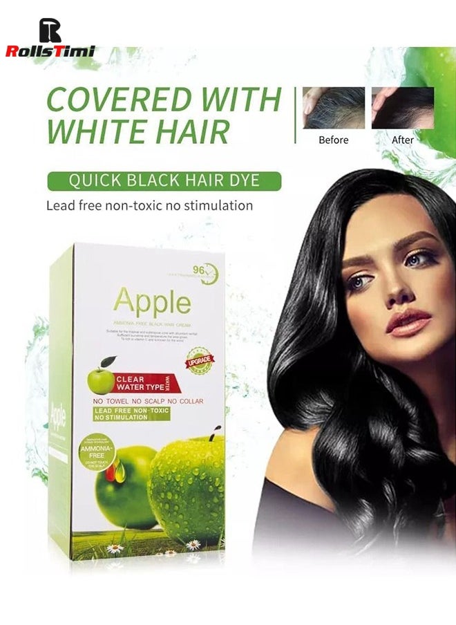 RollsTimi  - Ammonia Free Apple Fruit Dye 96 Extract Black Cream 1000ml - Image 1
