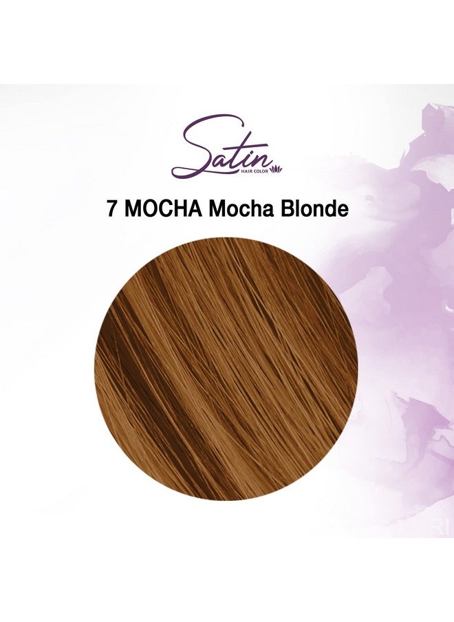 Satin Atin Hair Color Ultra Vivid Fashion Colors 7 Mocha  - Image 3