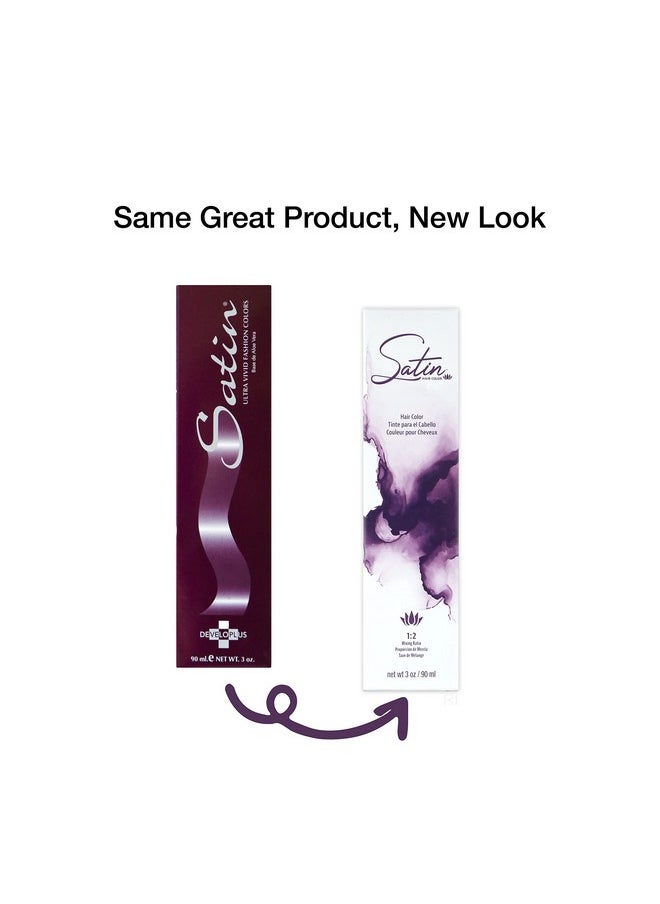 Satin Atin Hair Color Ultra Vivid Fashion Colors 7 Mocha  - Image 4