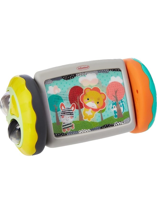 infantino أسطوانة نشاط مرآتي - ألعاب النشاط والتعلم والتطوير للأطفال - Image 1