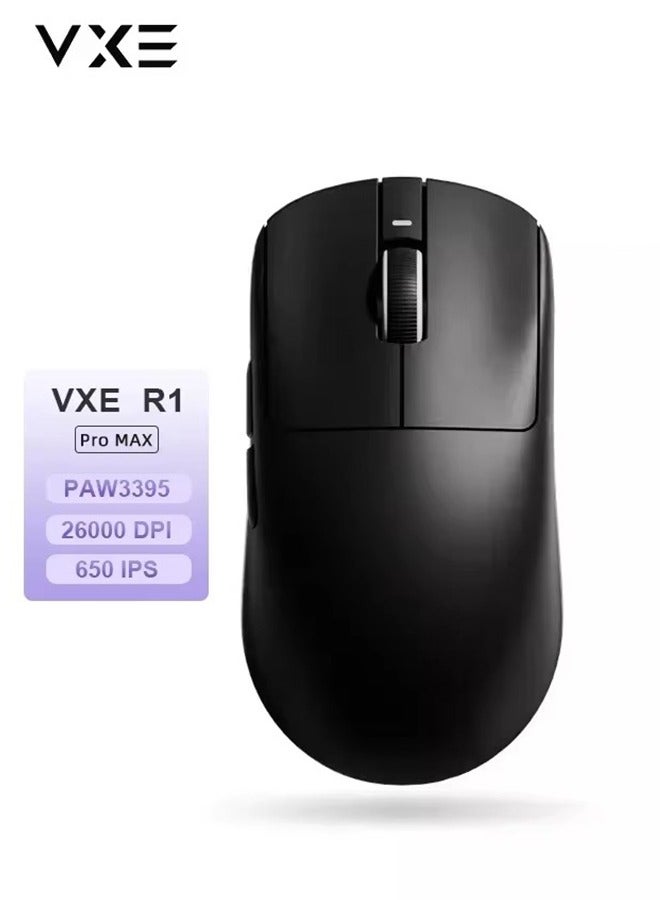 VXE R1 Pro Max Gaming Mouse Mouse Rechargeable Gamer Paw3395 Lightweight Ergonomic Wireless Mouse Esport - Image 1