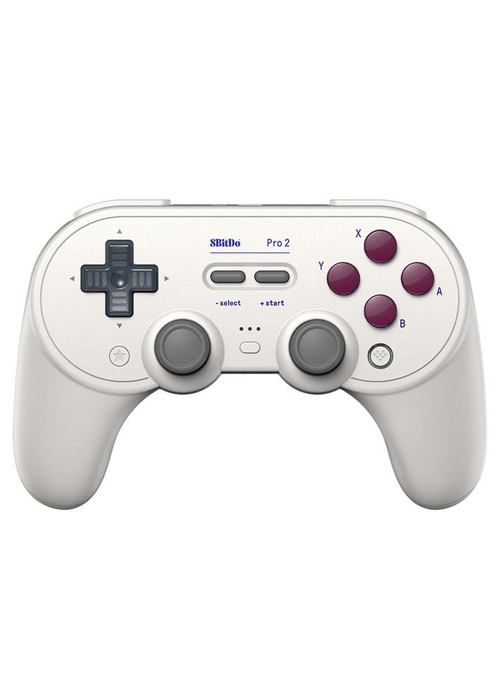 Generic Pro 2 Bluetooth Controller for Switch, Hall Effect Joystick Update, Wireless Gaming Controller for Switch, PC, Android, and Steam Deck & Apple (Beige)  - Image 1