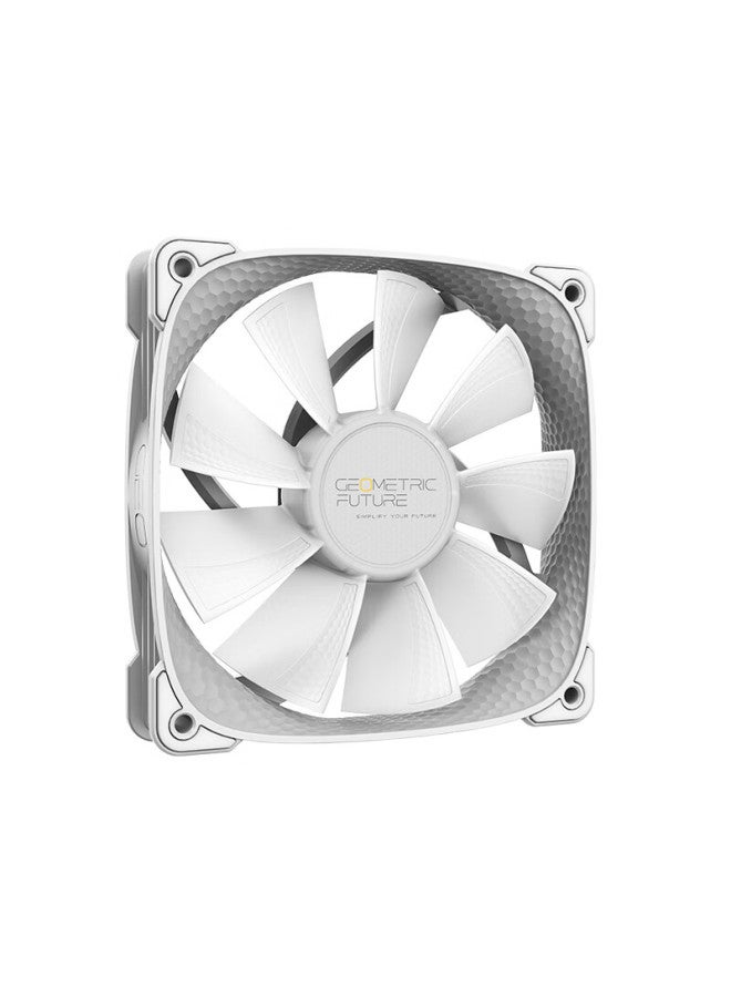Geometricfuture Dragon Scale 2505w White 12cm Argb Synchronized Motherboard Cooling Fans 3-pack - Image 5