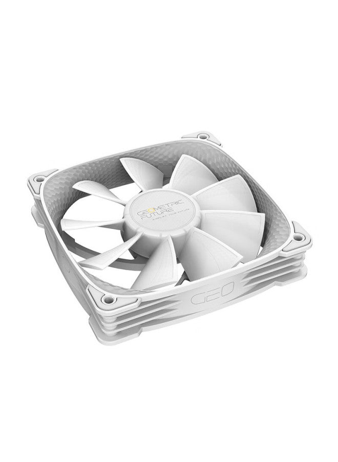 Geometricfuture Dragon Scale 2505w White 12cm Argb Synchronized Motherboard Cooling Fans 3-pack - Image 3