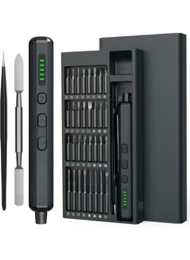 Precision Electric Screwdriver Set - Digital Torque Control & Screen Display - Magnetic Bits - Essential Tool for Laptops, Watches, and Electronics - Image 1