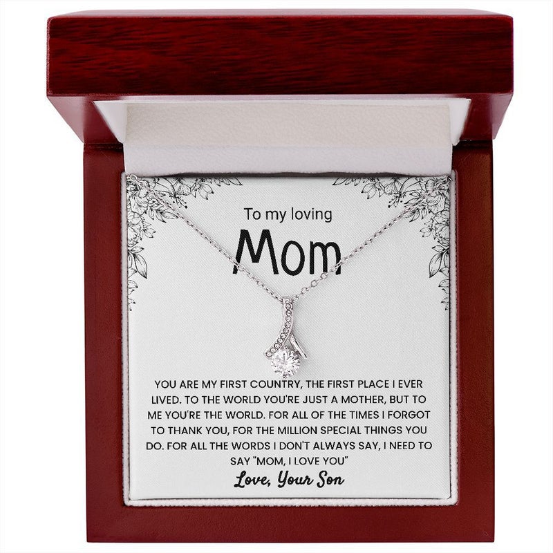 New Fashion Simple Herringbone Necklace Micro-Inlaid Zircon Pendant Clavicle Chain Gift For Mom - Image 3