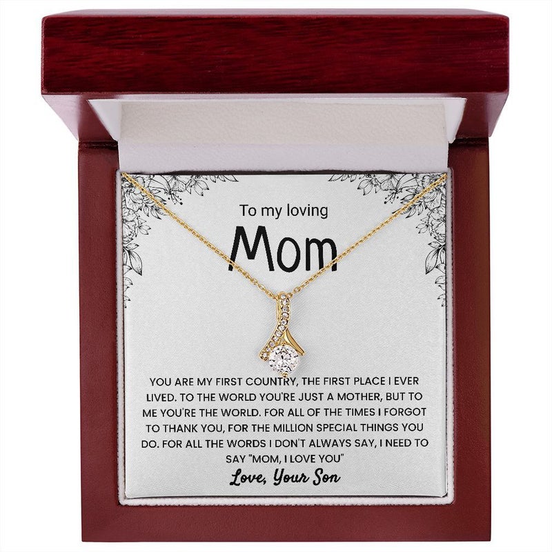 New Fashion Simple Herringbone Necklace Micro-Inlaid Zircon Pendant Clavicle Chain Gift For Mom - Image 1