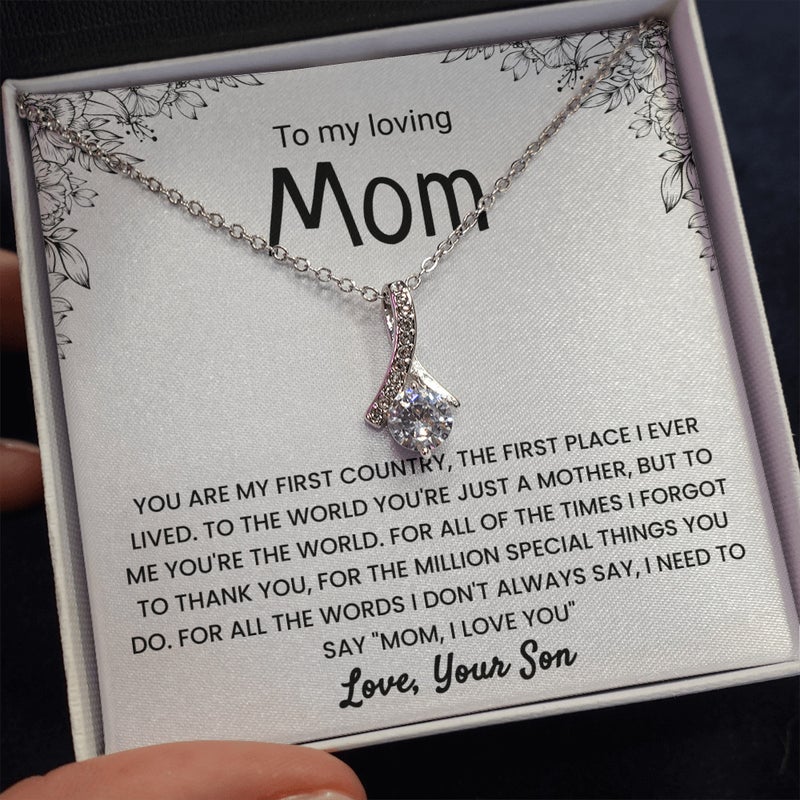 New Fashion Simple Herringbone Necklace Micro-Inlaid Zircon Pendant Clavicle Chain Gift For Mom - Image 2