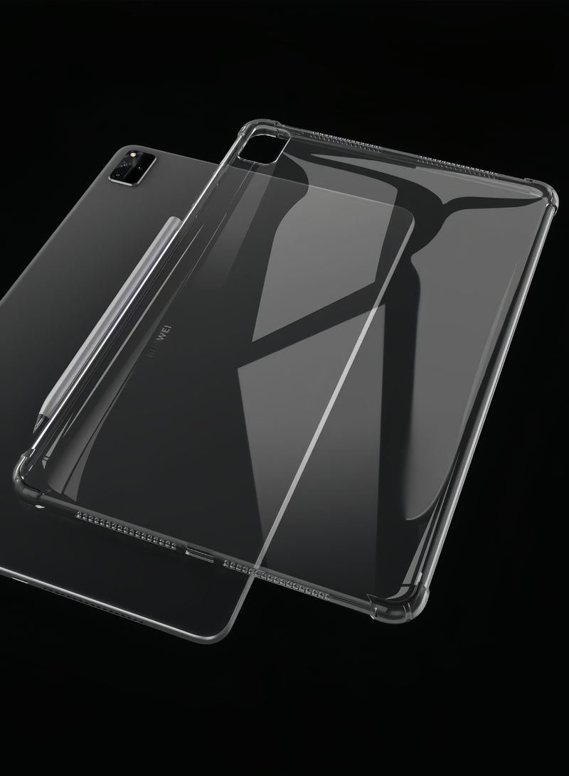 Case Compatible with Huawei MatePad Pro 12.6 Transparent Soft TPU Anti Slip Back Cover - Image 5