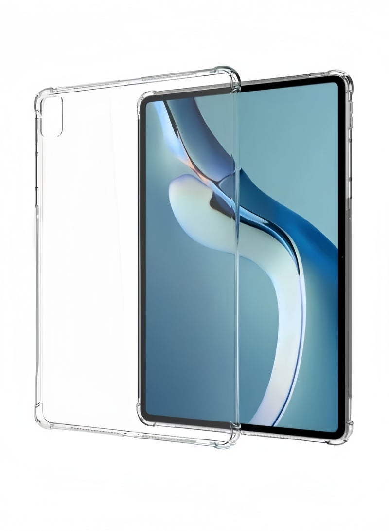 Case Compatible with Huawei MatePad Pro 12.6 Transparent Soft TPU Anti Slip Back Cover - Image 1